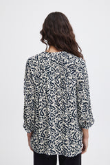 Bluse Marrakech in Total Eclipse Pais
