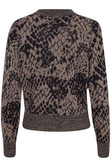 Pullover Meleo in Dark Fungi Snake