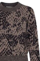 Pullover Meleo in Dark Fungi Snake