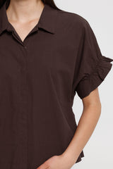 Bluse Sami in Braun