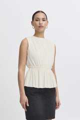 Taillierte Bluse - Yamilet in Birch