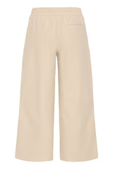 Jersey-Culotte in Beige – Baumwollmix, Modell Kate Denerim