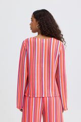Longsleeve Libella in Multi Stripe