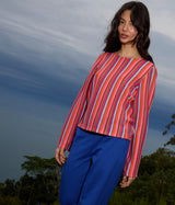Longsleeve Libella in Multi Stripe