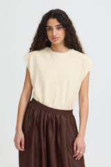 T-Shirt Nillo in Beige