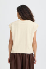 T-Shirt Nillo in Beige