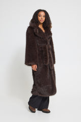 Jacke Havuza in Chocolate Brown