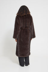 Jacke Havuza in Chocolate Brown