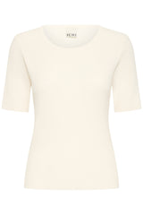 Strickpullover Luls Rib O-N in Birch