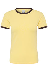 T-Shirt Molly in Pale Banana