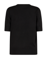 Feinstrick Shirt Katie in Schwarz