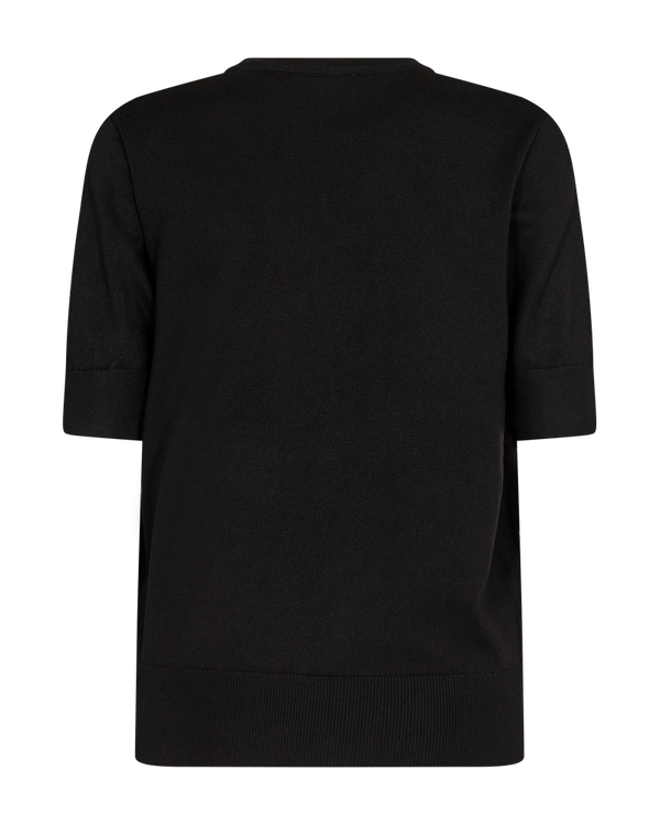 Feinstrick Shirt Katie in Schwarz