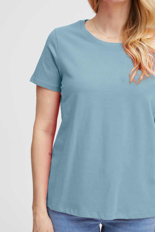 T-Shirt Zashoulder in Cashmere Blue