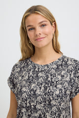 T-Shirt Seen Tee in Floral Paisley Salute