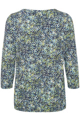 Bluse Flora in Navy Blazer Mix