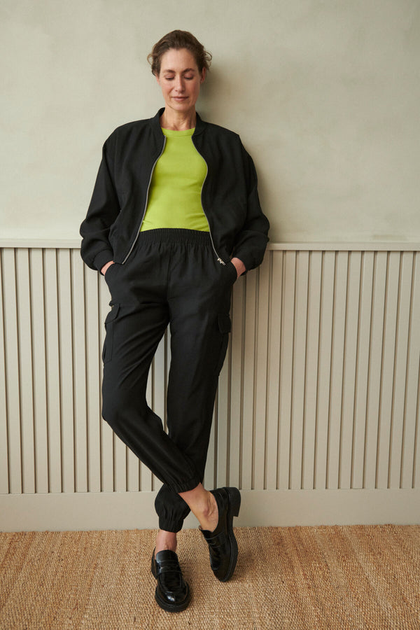 Pullover Eretta in Dark Citron Melange