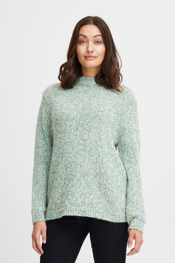 Pullover Spotta in Birch Mix