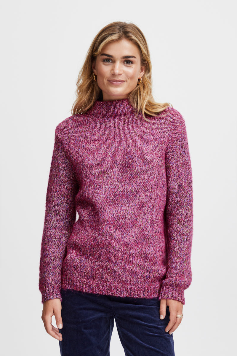 Pullover Spotta in Very Berry