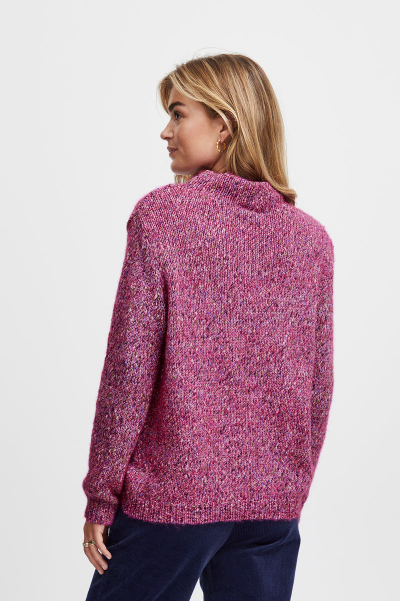 Pullover Spotta in Very Berry