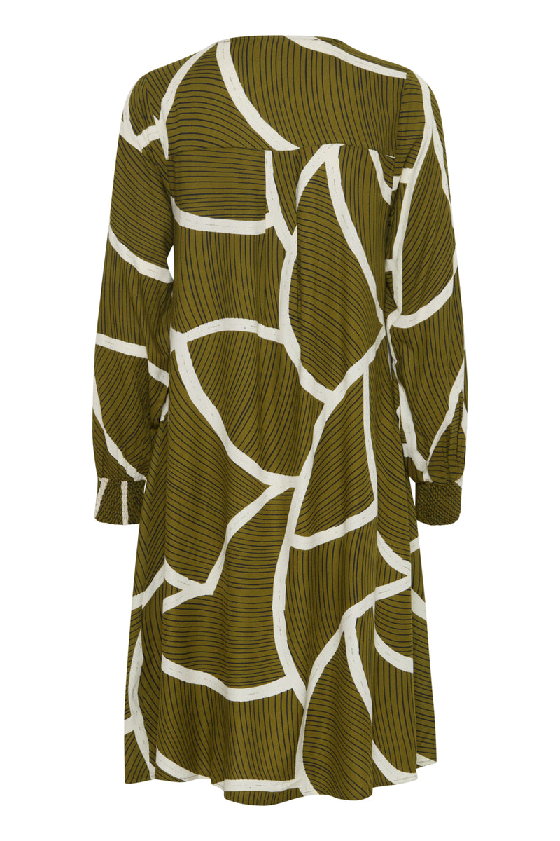 Kleid Gita in Golden Cypress