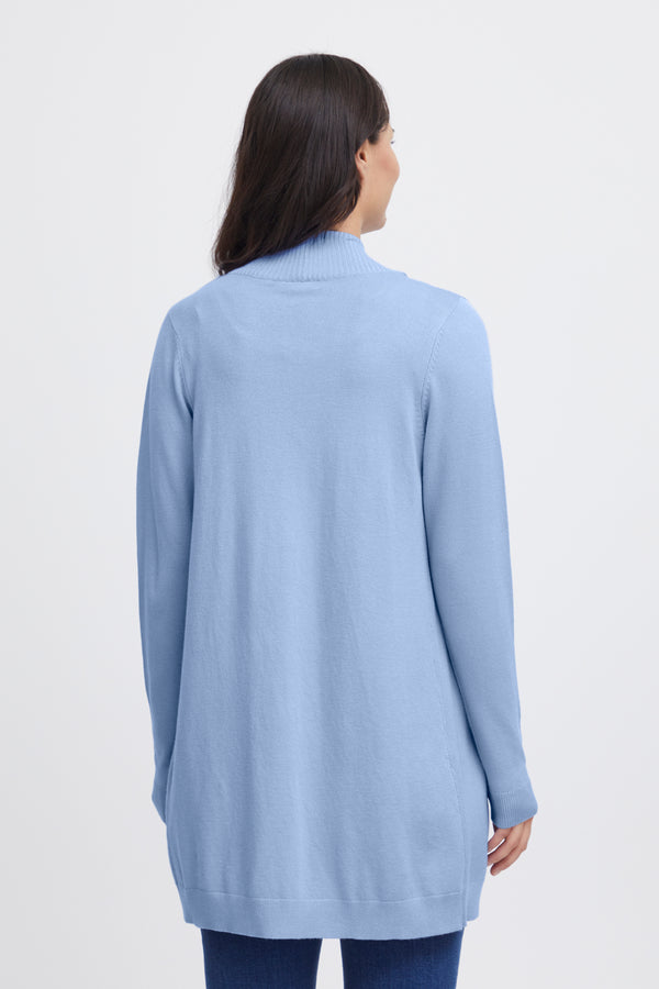 Langer Cardigan Clia in Blau