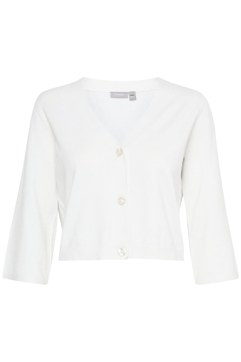 Cardigan Clia in Blanc de Blanc