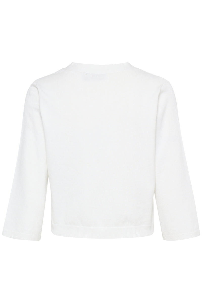 Cardigan Clia in Blanc de Blanc