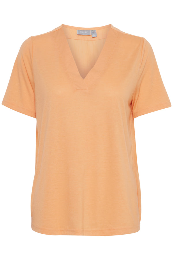 Bluse Zola in Apricot Wash