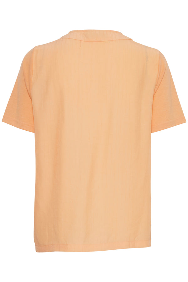 Bluse Zola in Apricot Wash