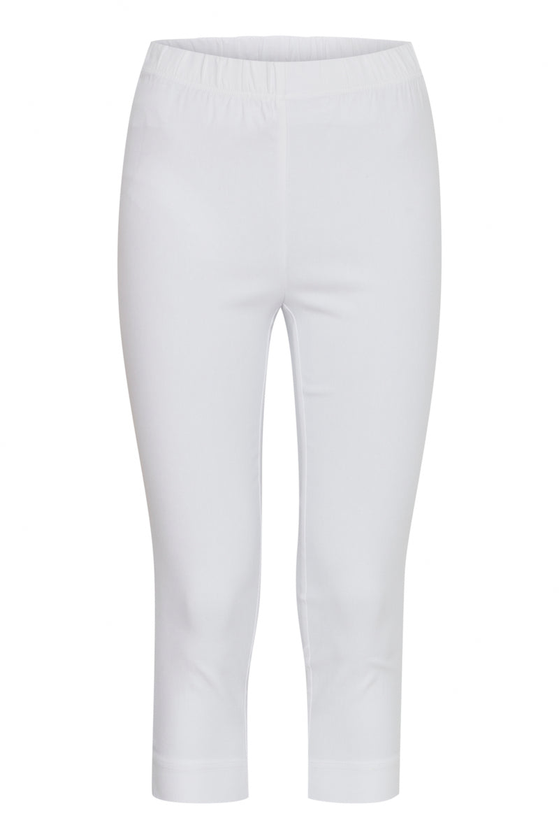 Leggings Capri in Blanc de Blanc