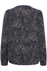Bluse Kiki in Dark Peacoat