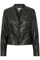 Lederblazer Manila in Black