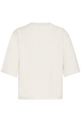 T-Shirt Aurora – Statement Shirt in Weiß