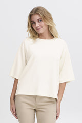 T-Shirt Aurora – Statement Shirt in Weiß
