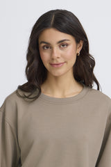 T-Shirt Aurora – Statement Shirt in Braun
