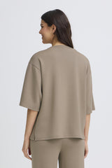 T-Shirt Aurora – Statement Shirt in Braun