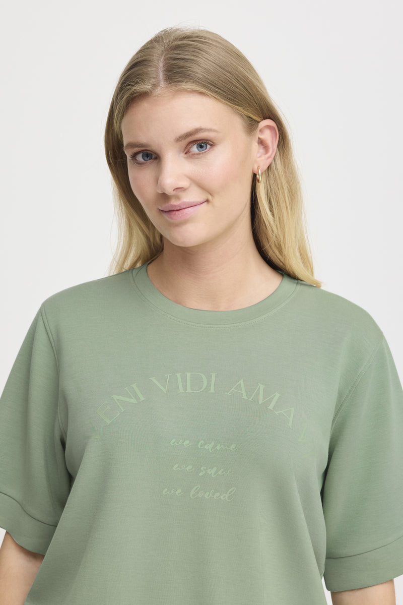 T-Shirt Aurora – Statement Shirt in grün