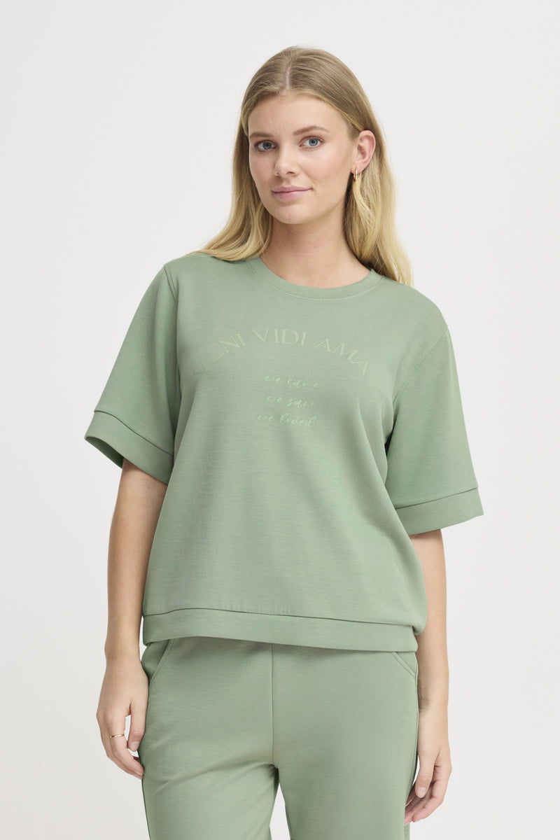 T-Shirt Aurora – Statement Shirt in grün