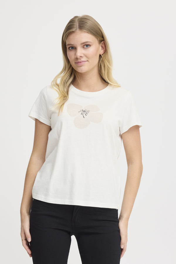 T-Shirt Mayra in Blanc