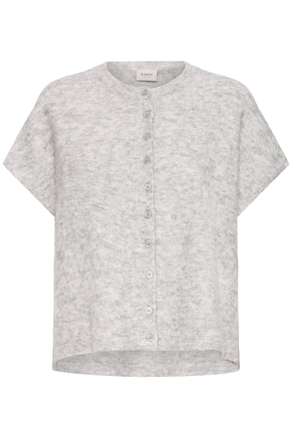 Cardigan Sanny Kurzarm in Grau