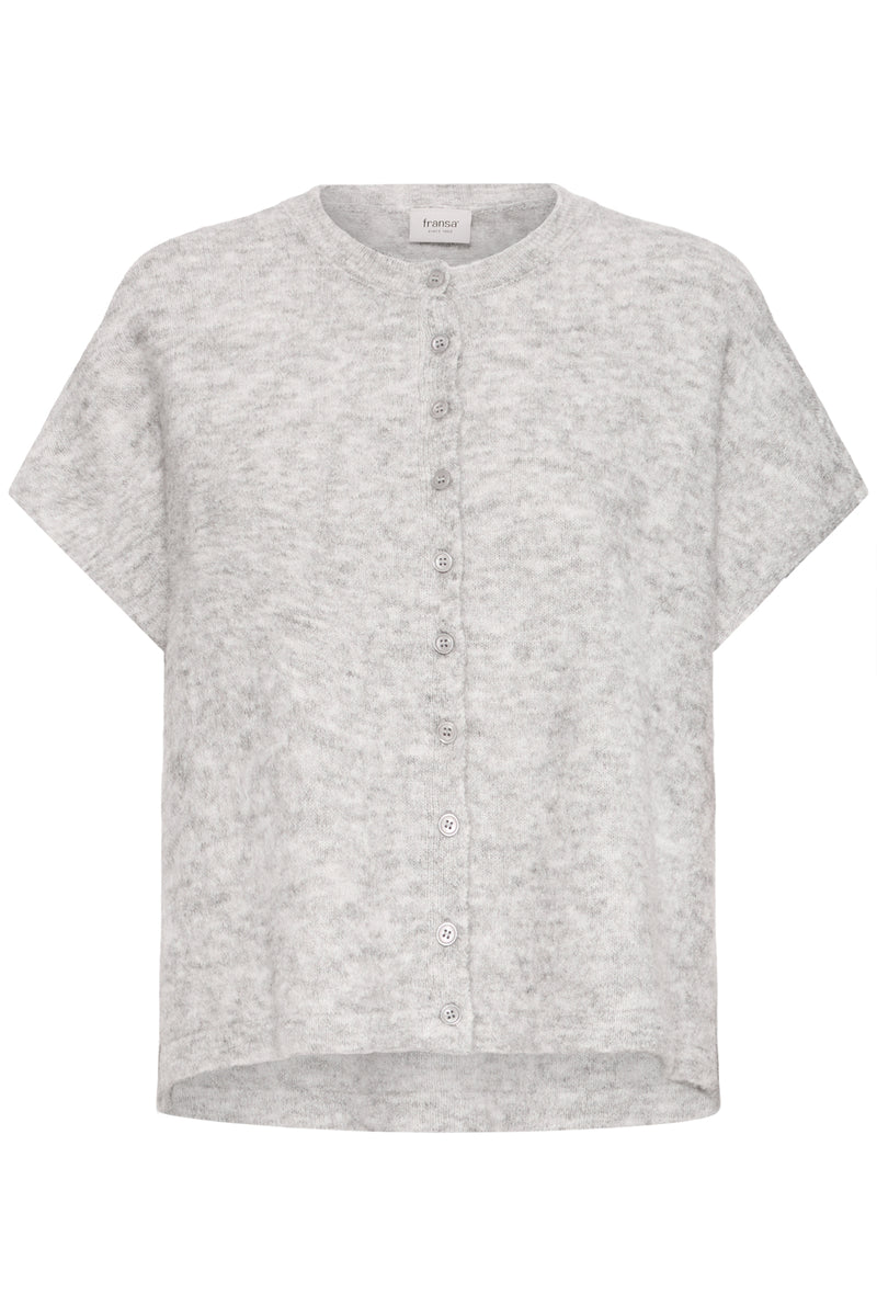 Cardigan Sanny Kurzarm in Grau
