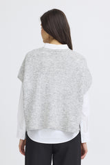 Cardigan Sanny Kurzarm in Grau