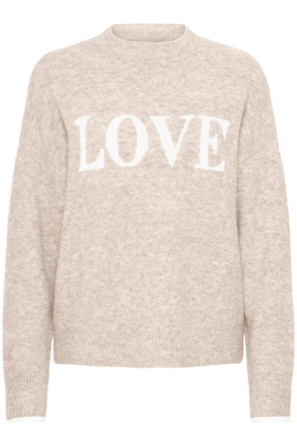 Pullover Florence in Moon Rock