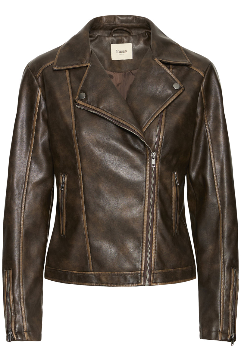 Jacke Ludia in Braun