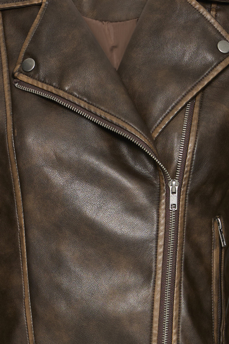Jacke Ludia in Braun