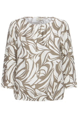 Bluse Adriana gemustert