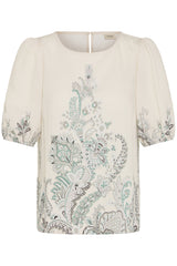 Bluse Adara in SAGE PAISLEY