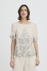 Bluse Adara in SAGE PAISLEY