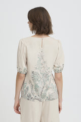 Bluse Adara in SAGE PAISLEY