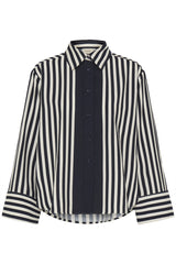 Bluse Alday SH 1 in Salute Whisper White Stripe
